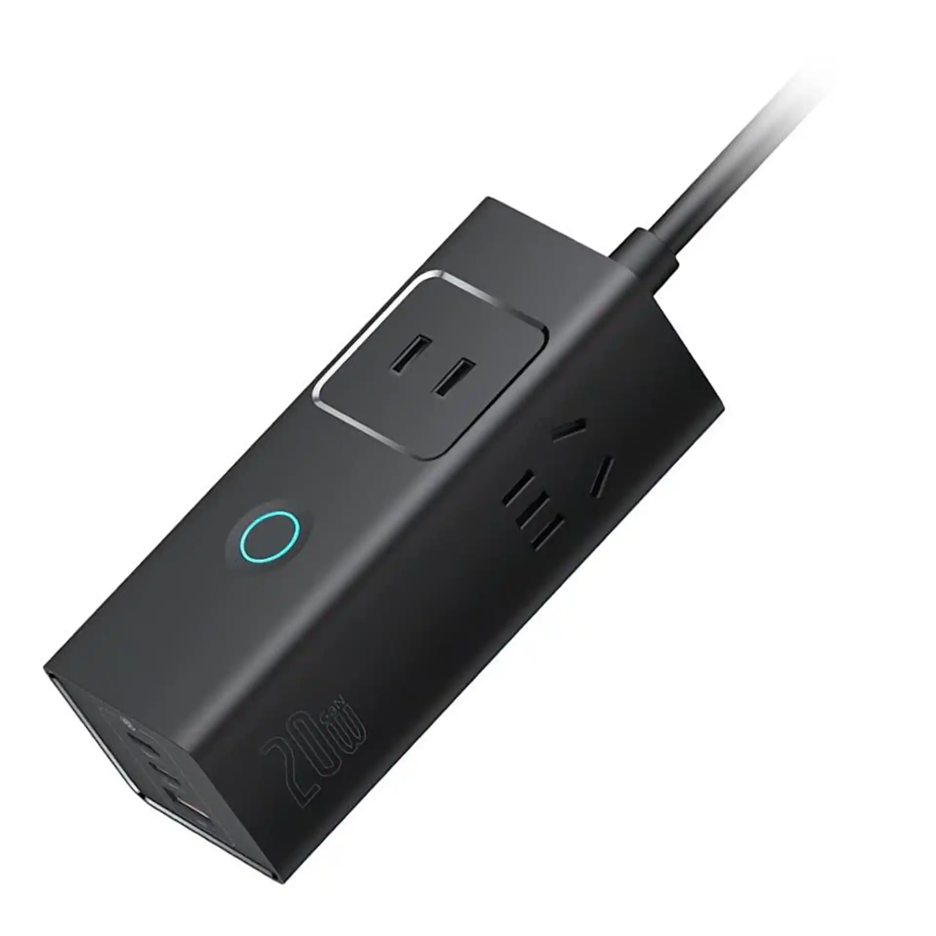 WOP20 20W GaN Power Strip Extension with USB Ports