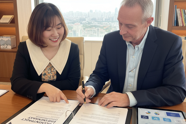 WOWOHCOOL procurement team sourcing electronic components and negotiating with verified suppliers for power and wireless chargers.