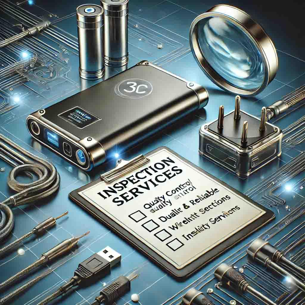 Inspection services by WOWOHCOOL, ensuring quality control and compliance for 3C digital electronics.